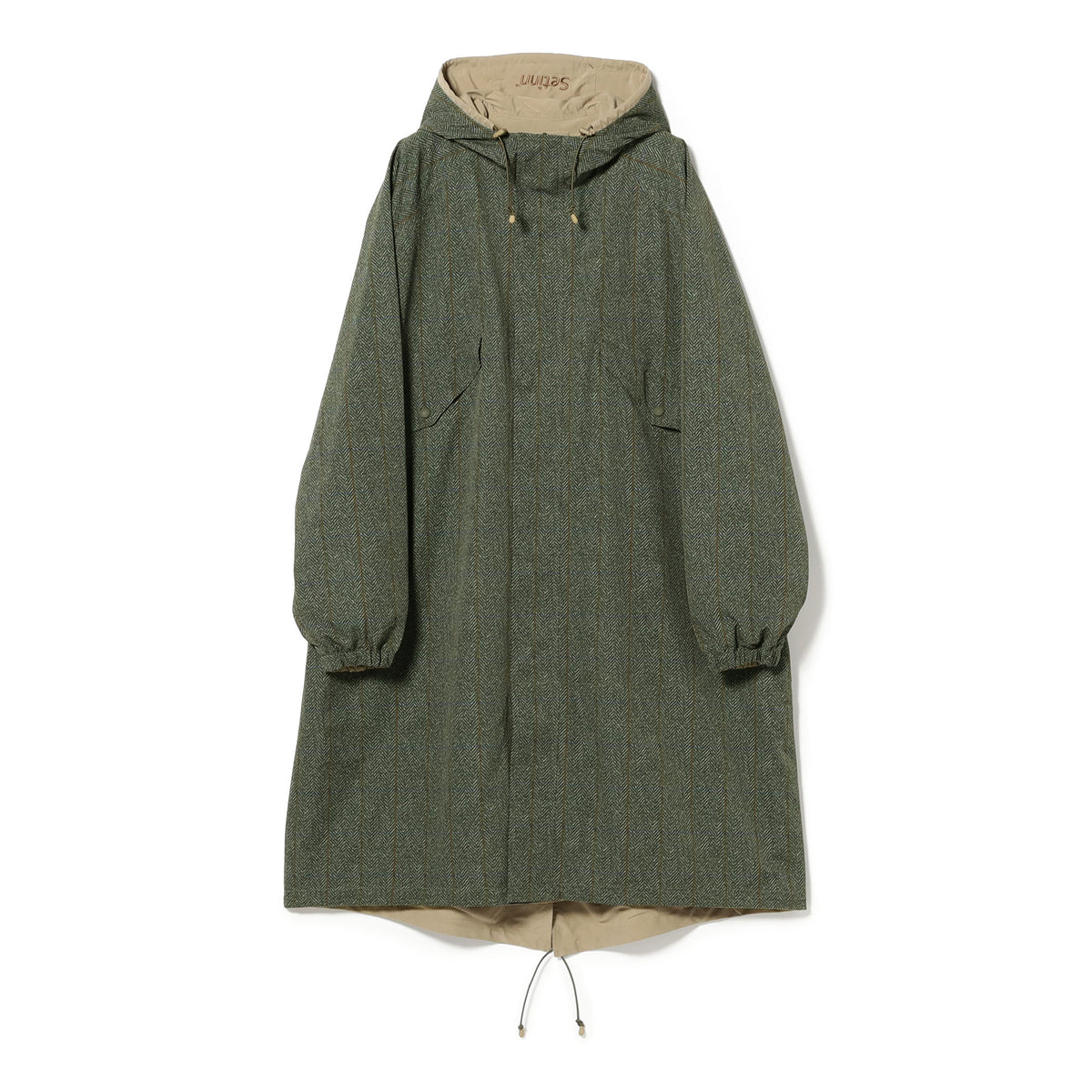 Tech Tweed Coat