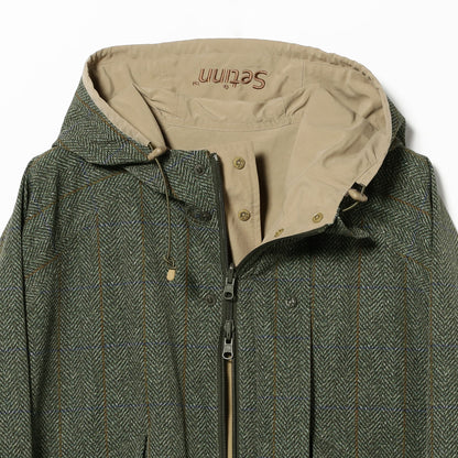 Tech Tweed Coat